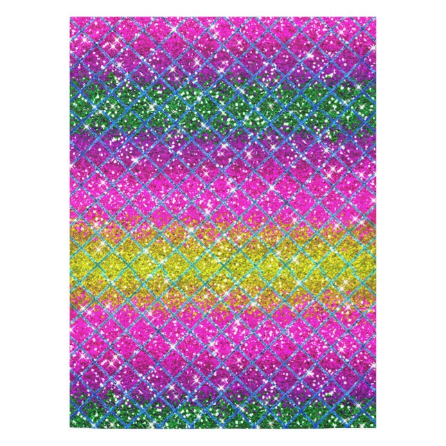 Mantel Purpurina Piel de serpiente púrpura (Anverso)