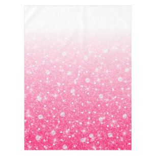 Mantel Purpurina rosado brillante Ombre de los chicas