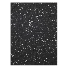 Mantel Purpurina Stars2 - Negro de plata