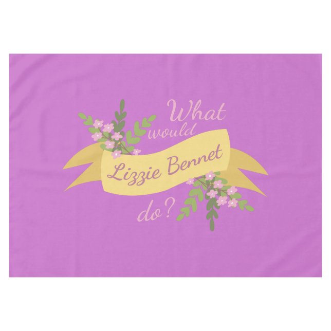 Mantel ¿Qué Haría Lizzie Bennet? II (Frente (Horizontal))