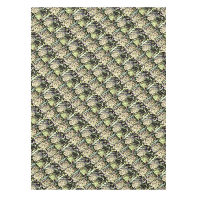 Mantel Quieto vidas sicilianas con alcachofas (Anverso)