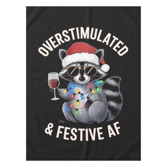 Mantel Raccoon Espresso Lover (Anverso)