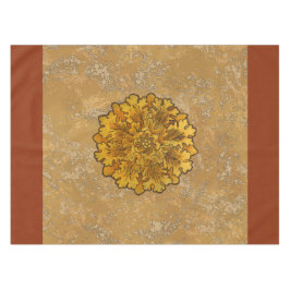 Mantel Racimo de hojas de roble redondo