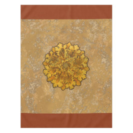 Mantel Racimo de hojas de roble redondo