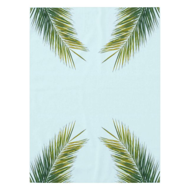 Mantel rama de palmera (Anverso)