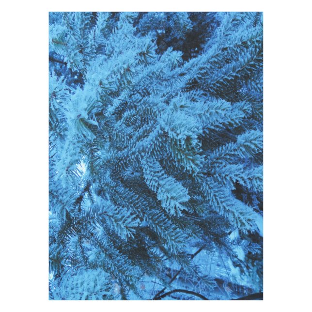 Mantel Ramas Snowy Forest Spruce (Anverso)