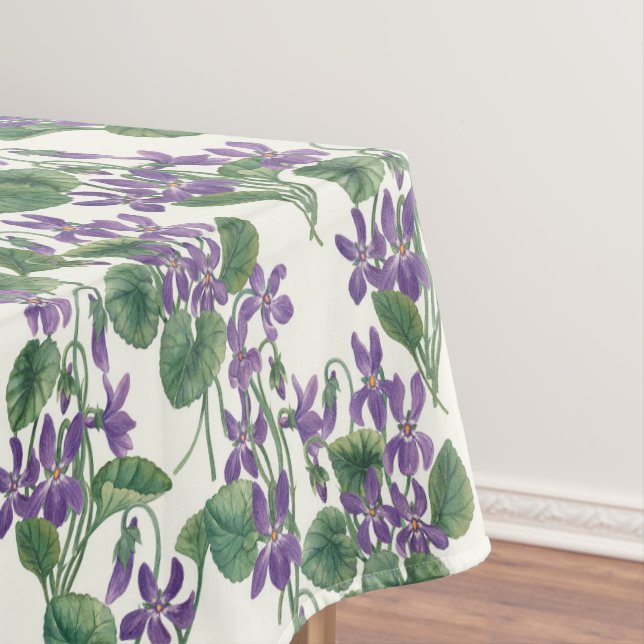 Mantel Ramilletes de violetas en acuarela (In Situ)