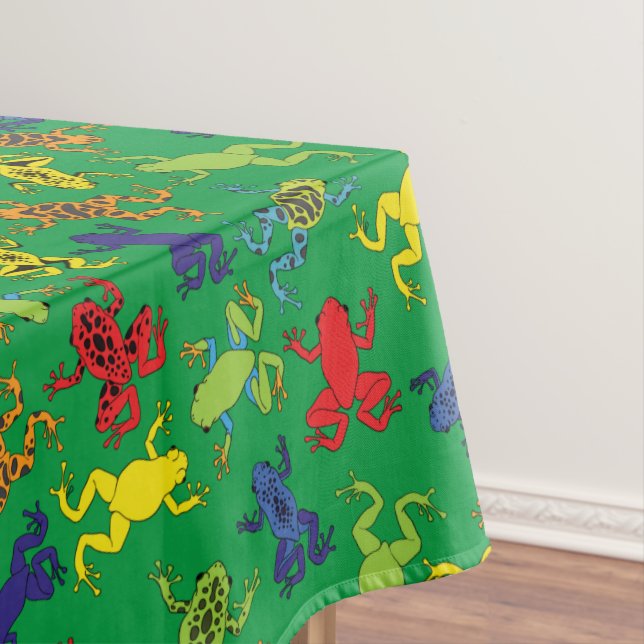 Mantel Ranas de árbol Niños Cuta de cumpleaños (In Situ)