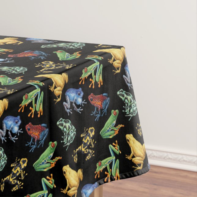 Mantel Ranas en negro (In Situ)