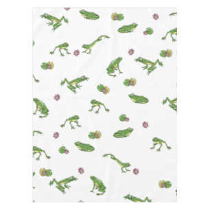 Mantel Ranas verdes