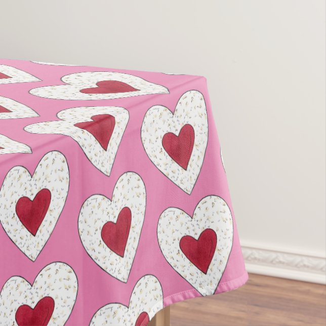 Mantel Raspberry Heart Linzer Cookie Linzertorte Austria (In Situ)