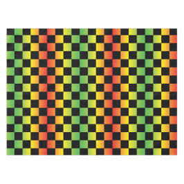 Mantel Rasta verde rojo amarillo ocre Ombre verificado