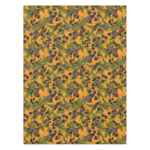 Mantel Ratones y moras amarillas