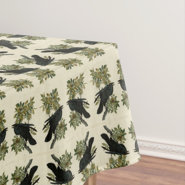 Mantel Raven (Raven común) de Aves Audubon de América (In Situ)