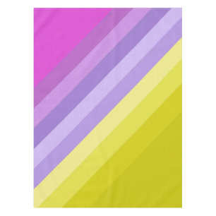 Mantel Rayado, brillante