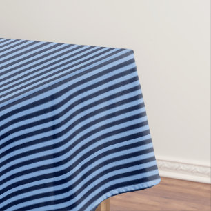 Mantel Rayas azules marino y denim