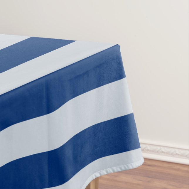 Mantel Rayas azules oscuras y claras (In Situ)