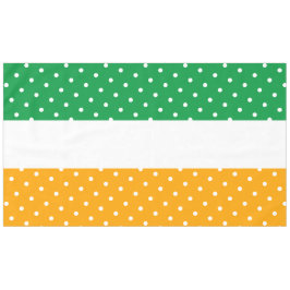 Mantel Rayas blancas de limón brillante brillante festivo