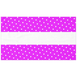 Mantel Rayas blancas rosadas trópicas brillantes y esporá