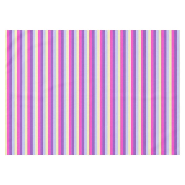 Mantel Rayas Coloridas  (Frente (Horizontal))