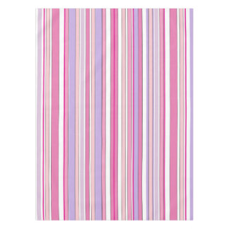 Mantel Rayas combinadas rosadas