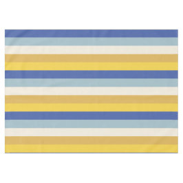 Mantel Rayas crema amarillo dorado azul moderno Hanukkah