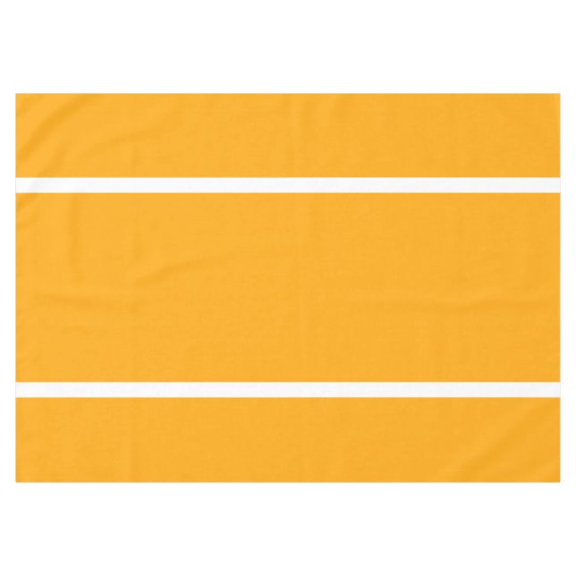 Mantel Rayas de acento blanco amarillo dorado brillante m (Frente (Horizontal))