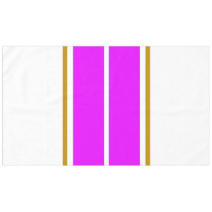 Mantel Rayas De Carreras Rosada Tropical Brillantes En Bl