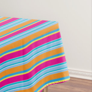 Mantel Rayas de colores mágicas y cortas