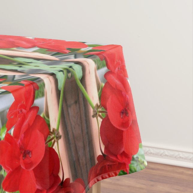 Mantel Rayas de Geranio Rojo (In Situ)