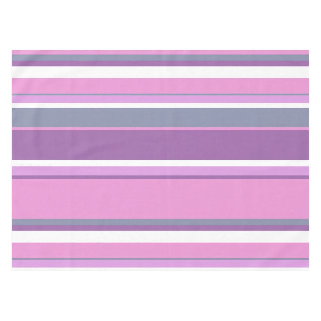Mantel Rayas de lilac (Frente (Horizontal))