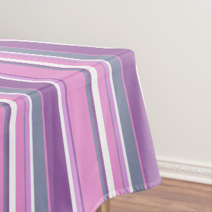 Mantel Rayas de lilac