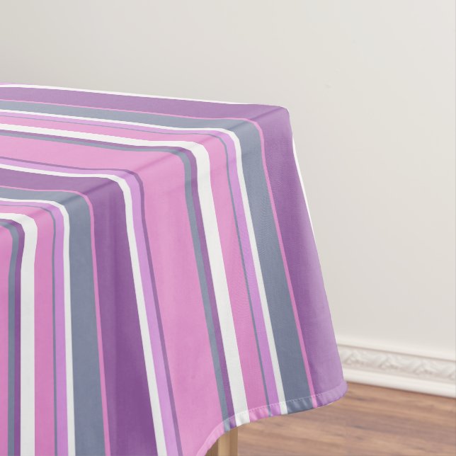 Mantel Rayas de lilac (In Situ)
