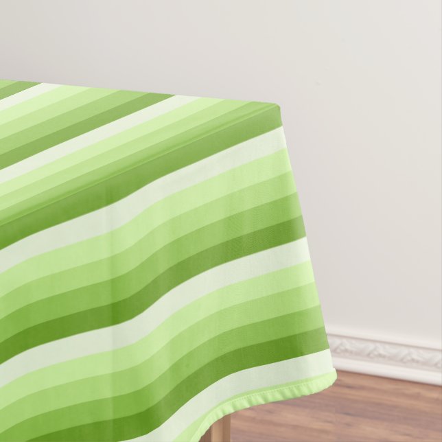Mantel Rayas de sombra verde limón (In Situ)