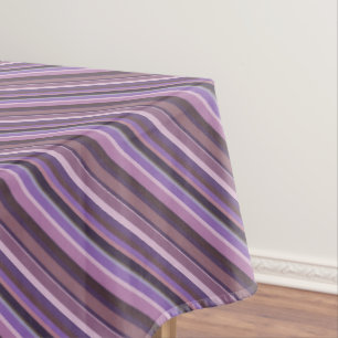 Mantel Rayas diagonales malvas