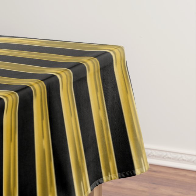 Mantel Rayas Doradas (In Situ)