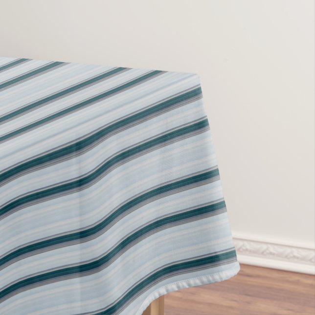 Mantel Rayas grises azules (In Situ)