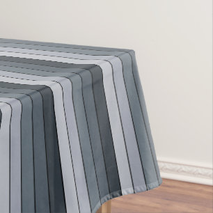 Mantel Rayas grises espaciales modernas de moda