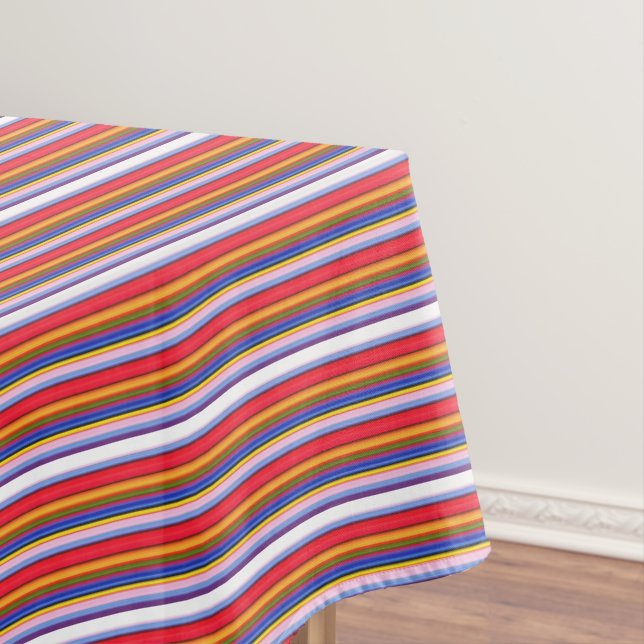 Mantel Rayas mágicas de colores lindos (In Situ)