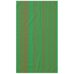 Mantel Rayas marrones verdes