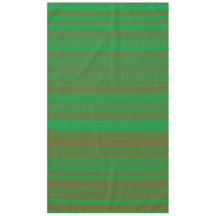 Mantel Rayas marrones verdes