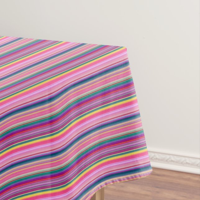Mantel Rayas multicolores retro (In Situ)