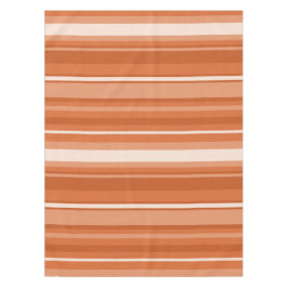 Mantel rayas naranjas