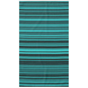 Mantel Rayas Negras Verde Azul