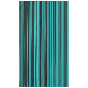 Mantel Rayas Negras Verde Azul