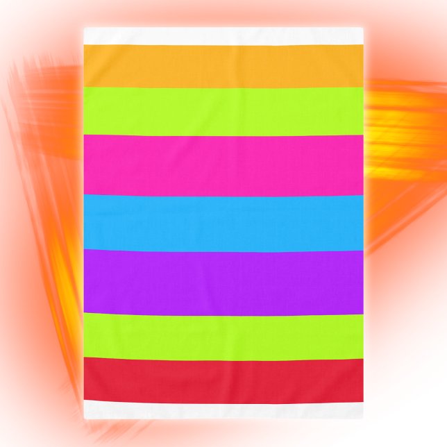 Mantel Rayas Neon Colorful | (Subido por el creador)