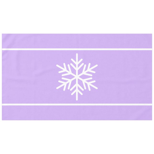 Mantel Rayas nórdicas nórdicas de copo de nieve nórdica c (Frente (Horizontal))