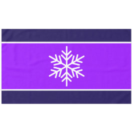 Mantel Rayas nórdicas nórdicas de la Marina Púrpura Brill