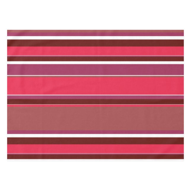 Mantel Rayas rojas (Frente (Horizontal))