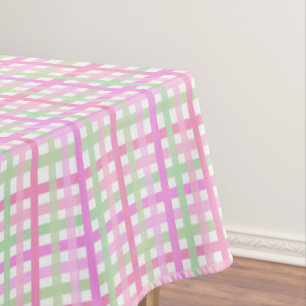 Mantel Rayas, rosa, verde